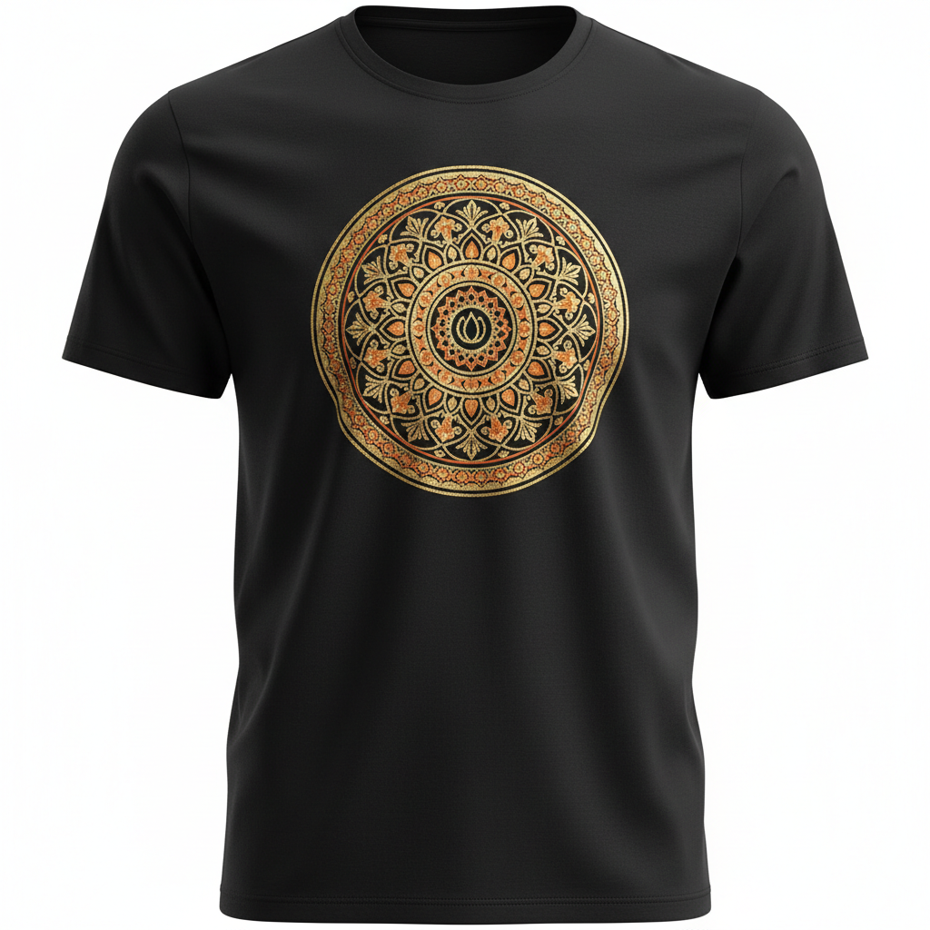 GOMING Boho Indian Print Tee
